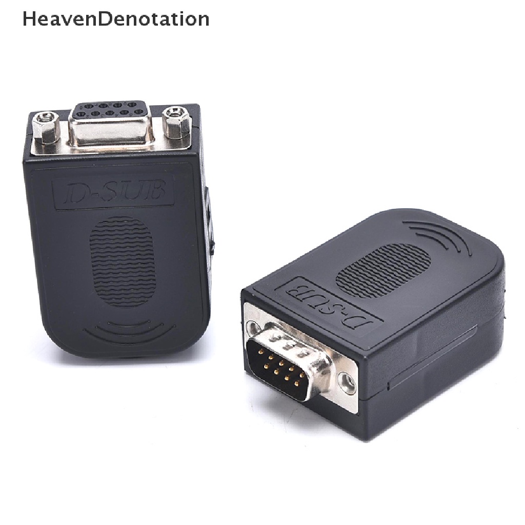 [HeavenDenotation] Db9 Konektor RS232 Male Female 9pin RS485 Breakout Terminal COM Konektor HDV