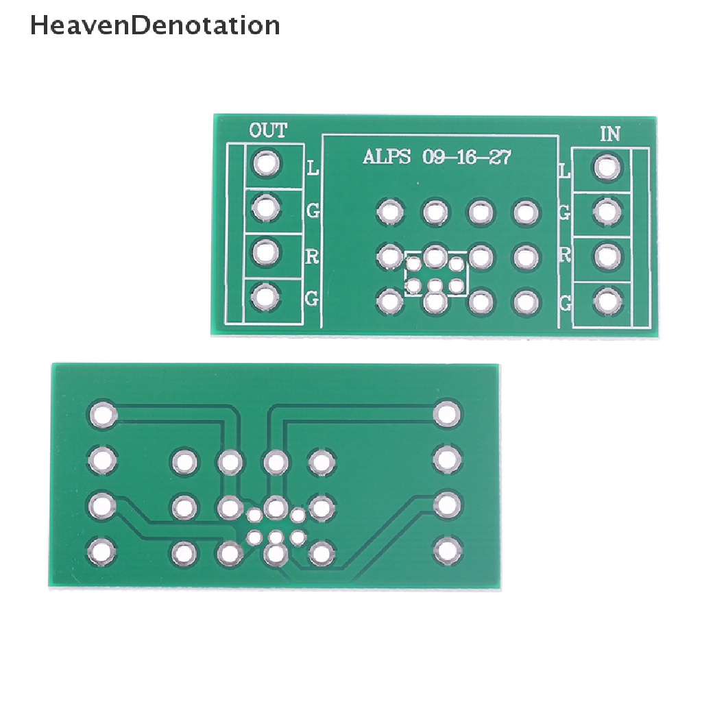 [HeavenDenotation] 2pcs Potensiometer Papan PCB Untuk Amplifier PCB Untuk Alpen 09tipe 16tipe 27tipe HDV