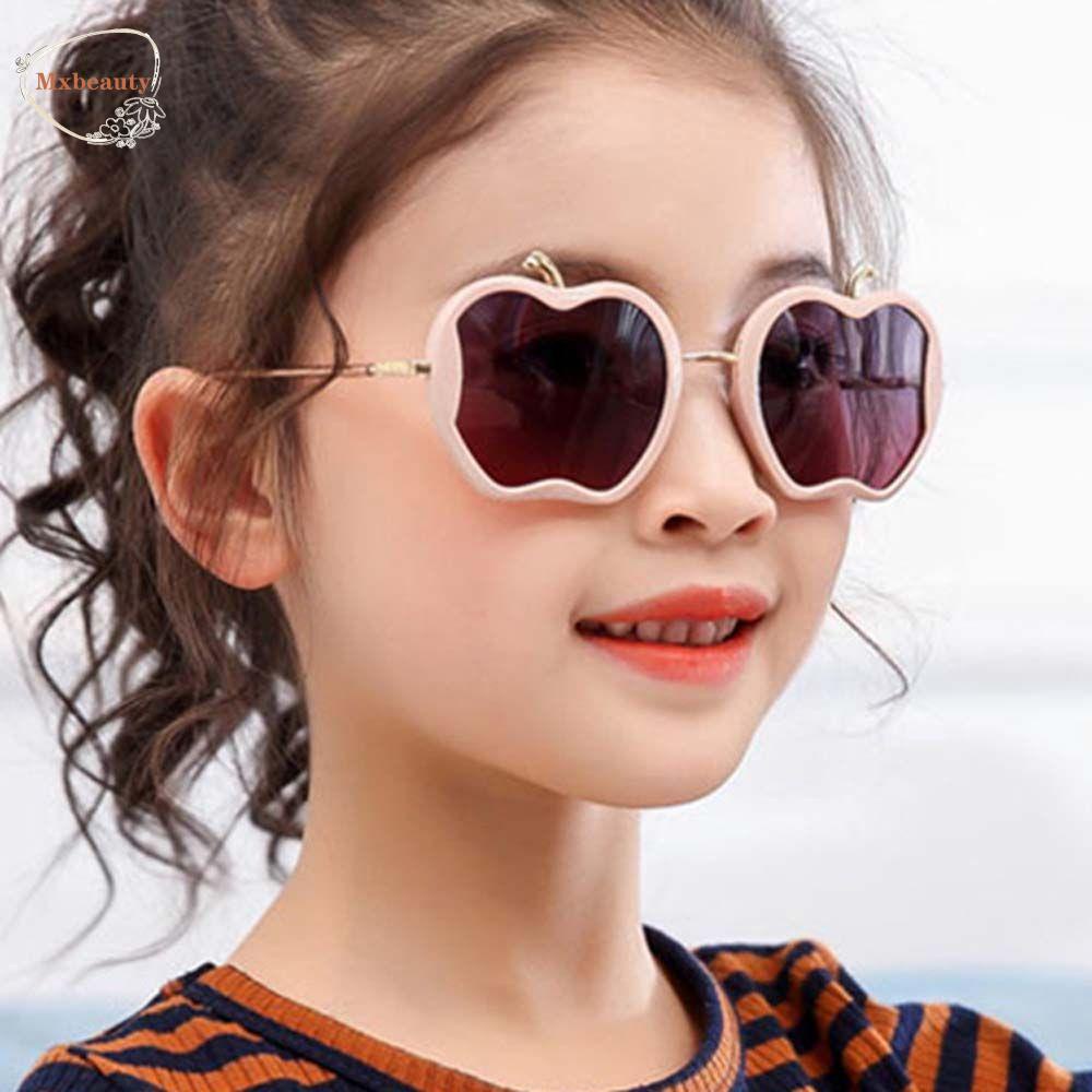 Mxbeauty Kacamata Anak Lucu Hias Kaca Mata Matahari Visor Eyewear Anti-UV Berbentuk Buah Anak Sunglasses