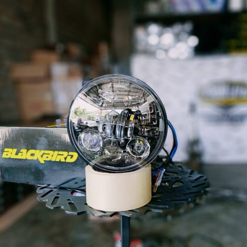 Lampu daymaker 16led 5.75inc BlackBird
