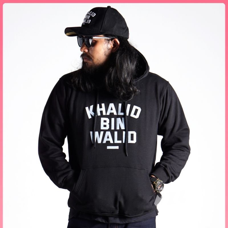 [NZLshop] Hoodie Khalid bin Walid Jaket Hijrah