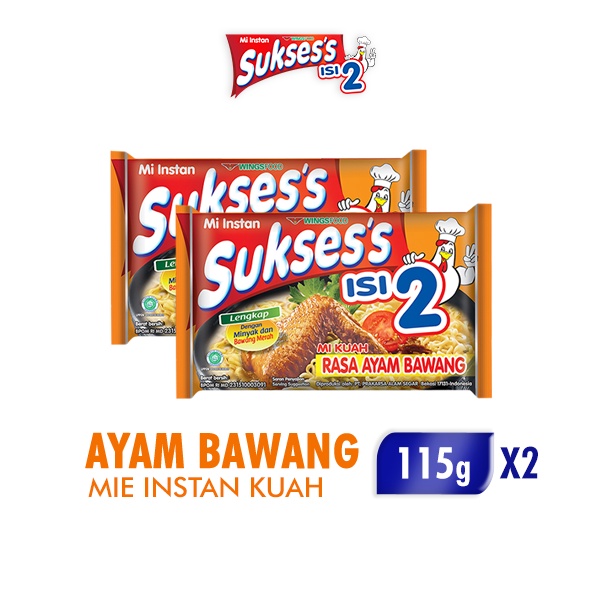 

Mie Suksess Ayam Bawang 2 x 115 gr