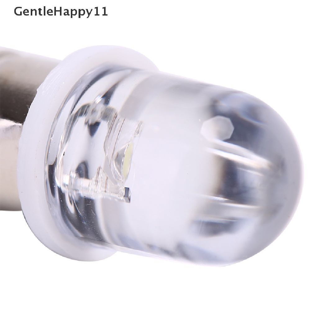 Gentlehappy 5pcs E10 Bohlam Led DC 3V 4.5V Instrumen Bohlam Indikator Bohlam Senter Bohlam id