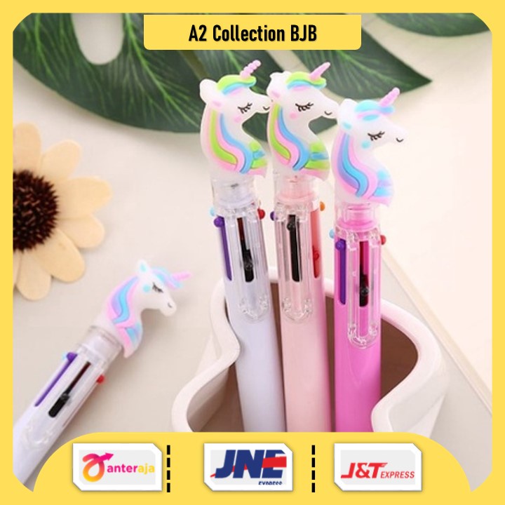 

A2 | PENA KARAKTER MEKANIK 6 WARNA UNICORN FULL MOON PULPEN KARAKTER UNICORN WARNA WARNI PULPEN UNICORN MULTICOLOR PULPEN LUCU