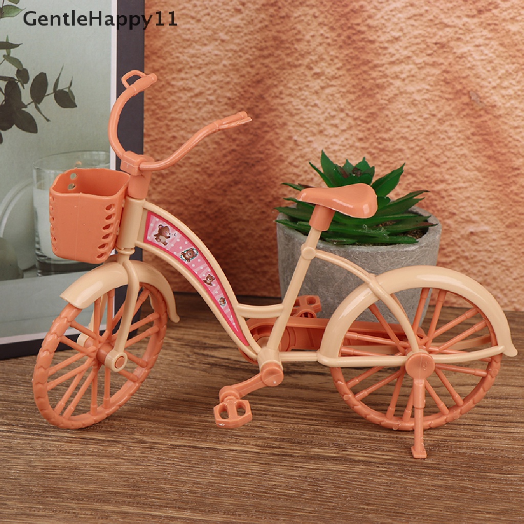 Gentlehappy 1Pcs 1: 12rumah Boneka Miniatur Sepeda Model Pemandangan Boneka DIY Dekorasi Aksesoris id