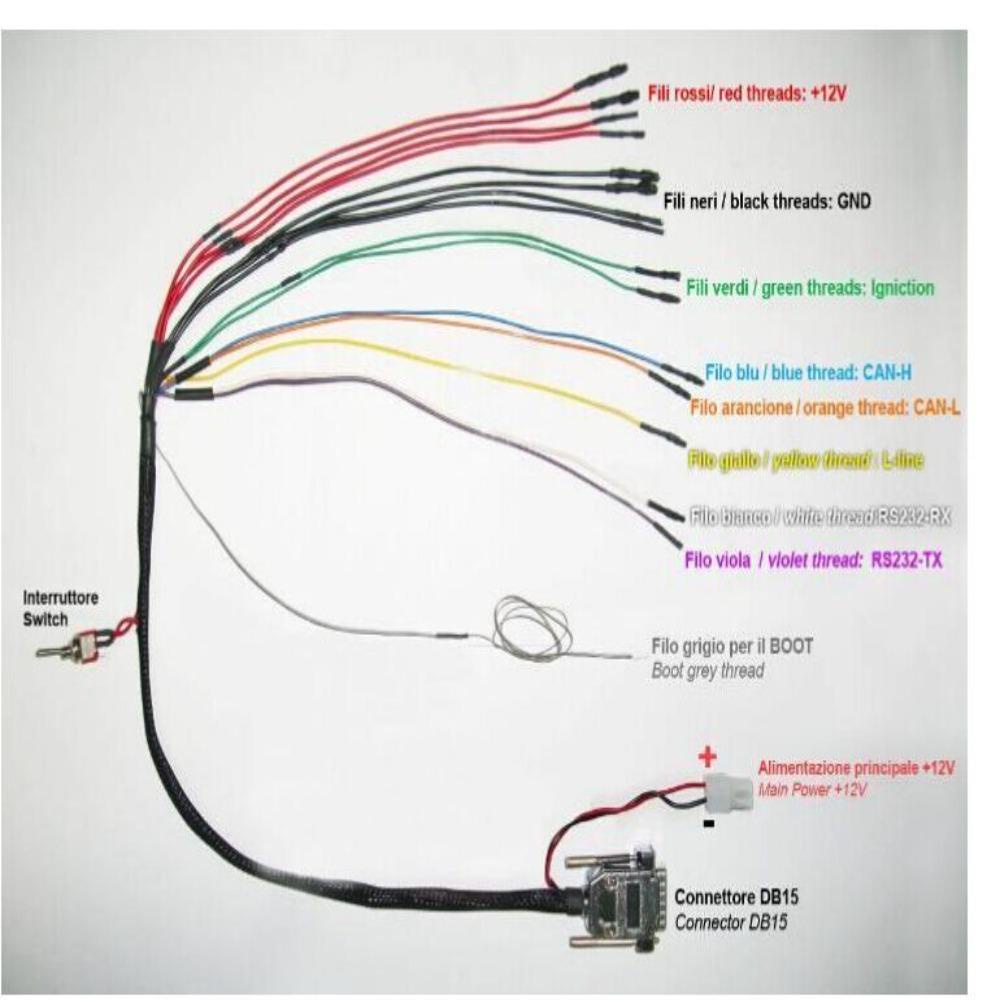 Populer Konektor OBD2 Aksesoris Universal Kabel MPPS ECU Kabel Diagnostik Mobil