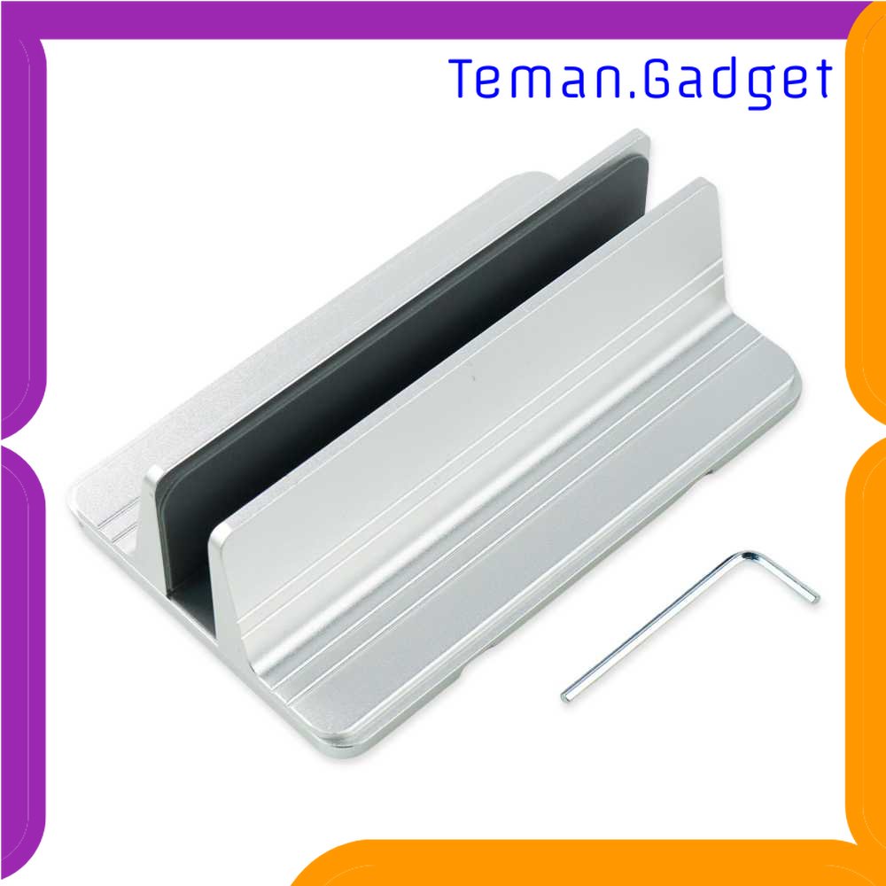 TG - KMP Dudukan Laptop Vertical Stand Holder Aluminium Adjustable - AF-26D