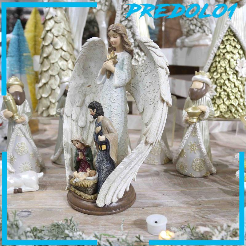[Predolo1] Patung Pemandangan Kelahiran Patung Keluarga Kudus Untuk Pernikahan Meja Tengah