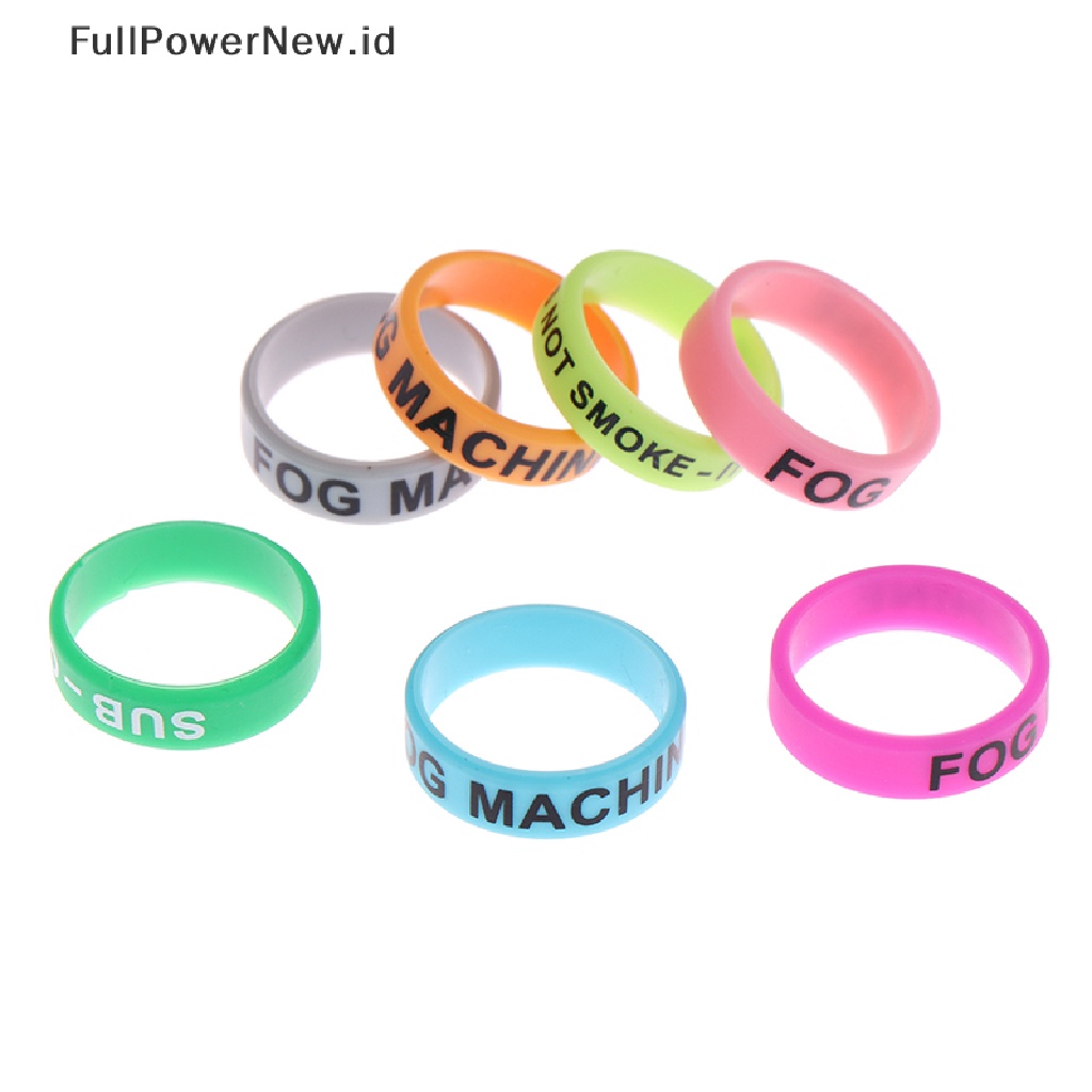 Power 10Pcs 22mm Alat Cukur Rambut/Trimmer Grip Anti Slip Lengan Karet Cincin Hias ID