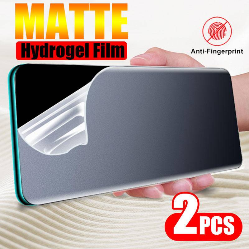 2pcs Film Hidrogel Depan Matte Untuk ZTE Axon 11 10 Pro 40 SE Blade A72 A7S V30 V40 Pro V40s Pelindung Layar Untuk nubia Red Magic 6R Z40 Z40S Pro Z50 Voyage 40 Pro Plus