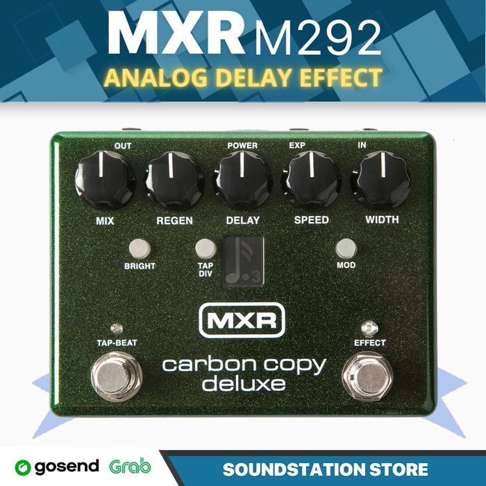 MXR M292 CARBON COPY DELUXE Analog Delay | Efek Gitar