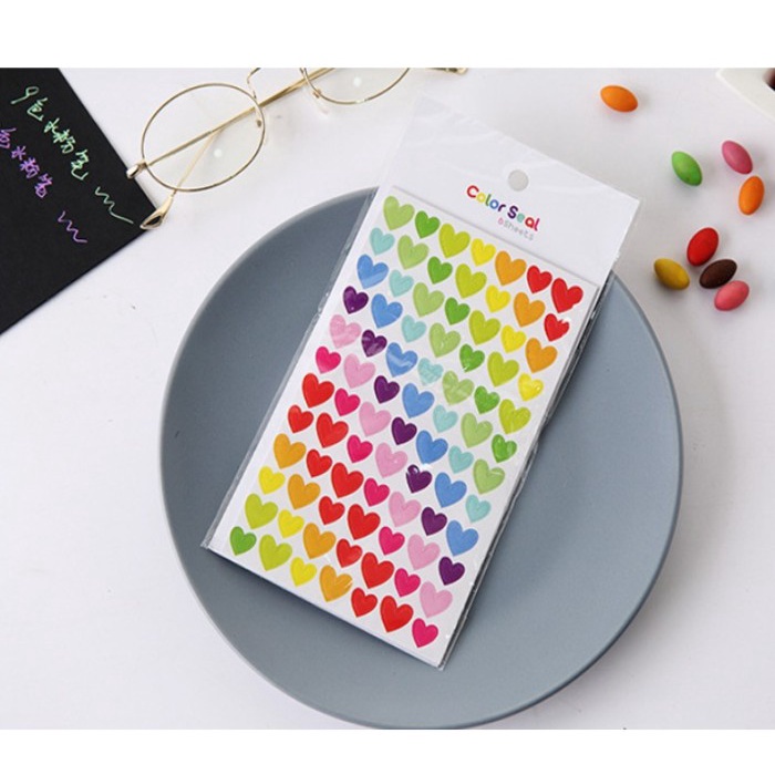 

Colorful Sticker / Sticker Motif / Stiker Warna Warni - LOVE