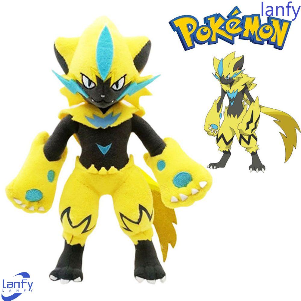 Lanfy Boneka Plush Pokemon Zeraora Untuk Hadiah Natal Anak