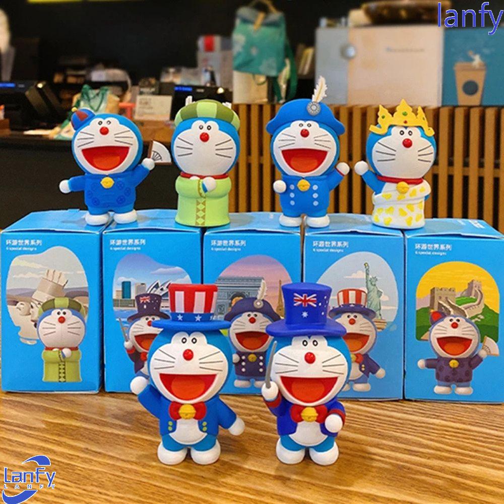 Lanfy Doraemon Koleksi Model Amina Jepang Mainan Dekorasi Action Figure