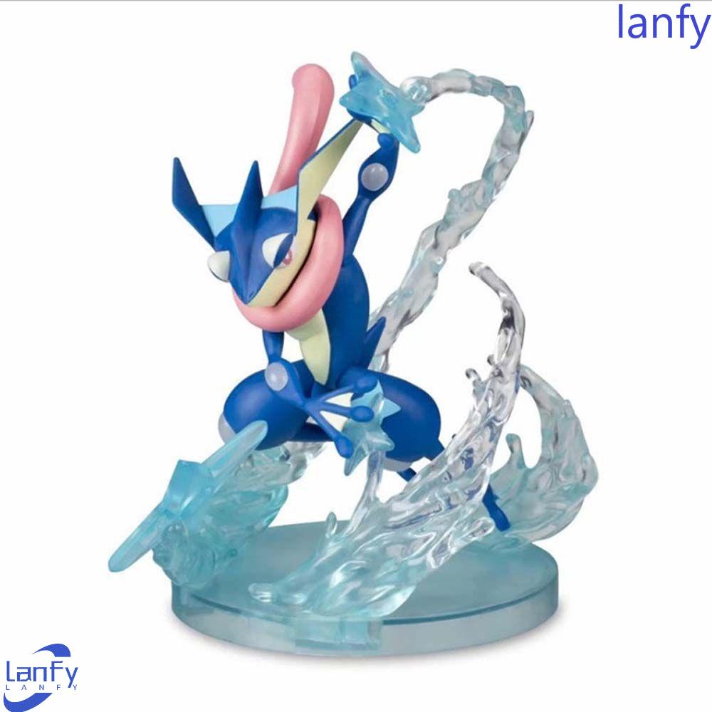 Lanfy Patung Pokemon Miniatur Untuk Anak Hadiah Patung Umbreon GK Gengar Mewtwo Espeon Dekorasi Desktop Koleksi Pokeball Action Figure