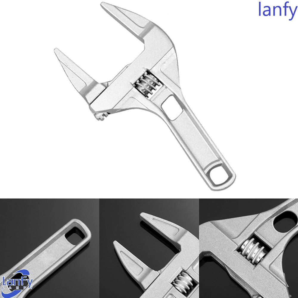 Lanfy Kunci Inggris Universal 6-68mm Multi Fungsi Kunci Ledeng Tubing Hand Tool Pegangan Pendek Pembukaan Besar Universal Spanner