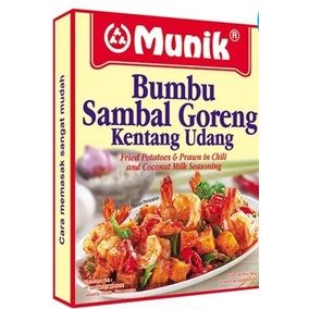 

MUNIK Bumbu SAMBAL GORENG KENTANG UDANG 140g | Chili Coconut Seasoning - SKU-27