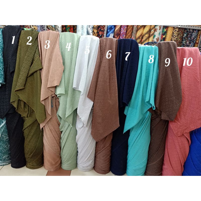 BAHAN DOBY EMBOS POLOS/BAHAN DOBY EMBOS METERAN