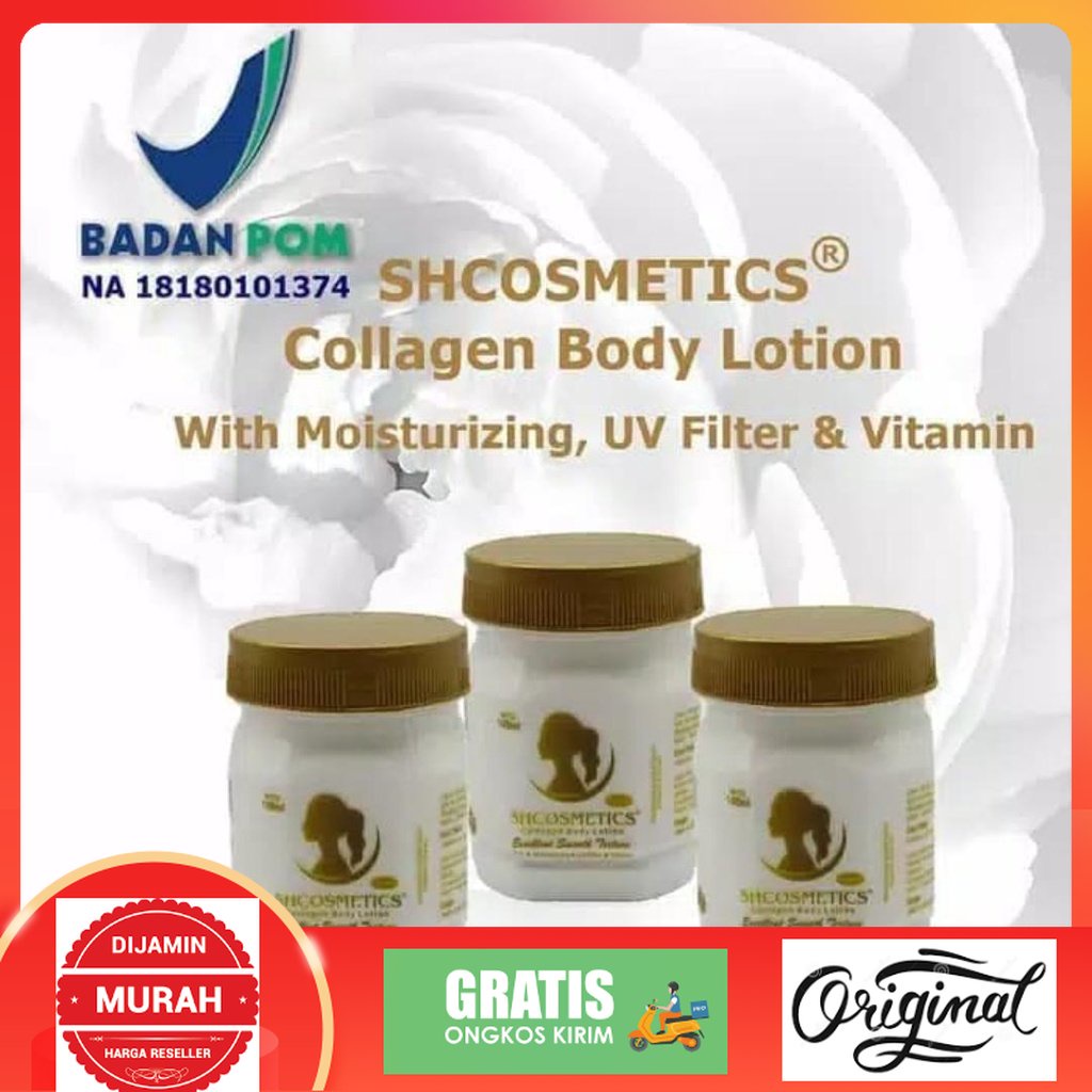 GARANSI KEASLIAN PRODUK BIBIT COLLAGEN PEMUTIH KULIT TUBUH