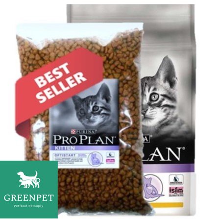 Green Petshop | Makanan Kucing PROPLAN KITTEN Kemasan 1 Kg