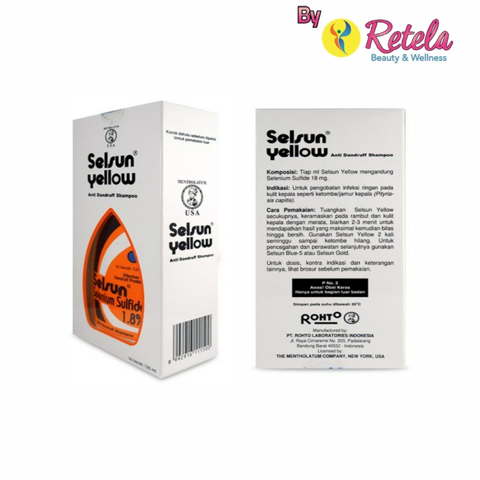 Selsun Yellow  120Ml