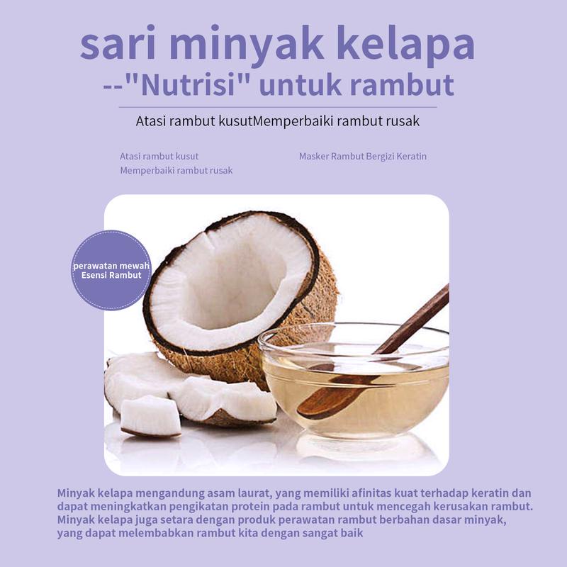 Masker Rambut-Rambut Mengkilap,Memperbaiki Rambut Rusak,wangi yang tahan lama,hair care