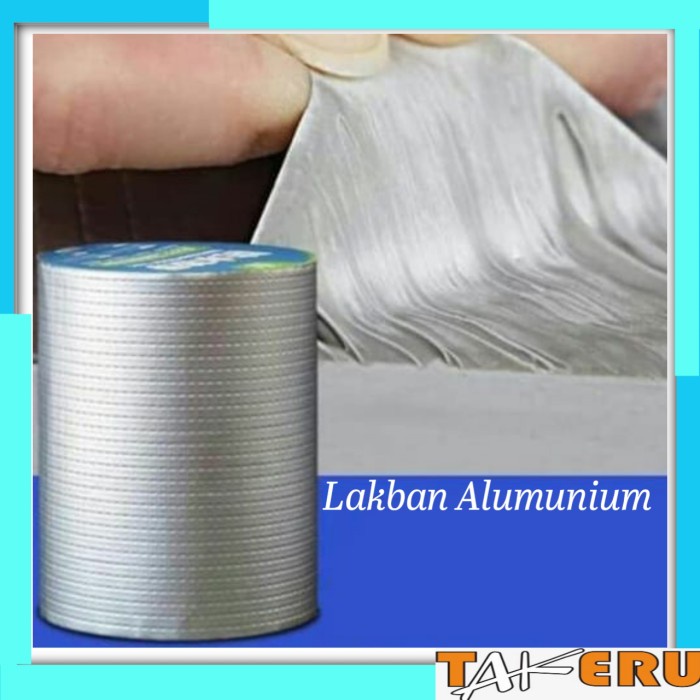 

Lakban Alumunium Anti Bocor - 15x5 Cm