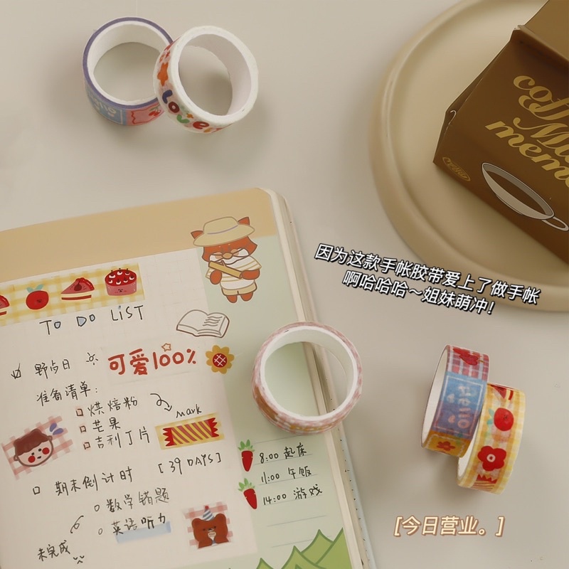 

Washi Tape Bermotif [thehanscorner] 2