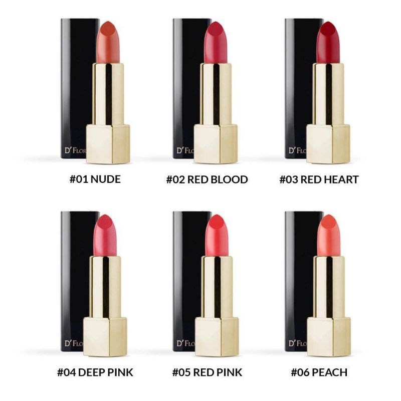 K-BeauCare D'Flora Lipstick Perfection (Lipstick sekaligus Eyeshadow & Blush On)