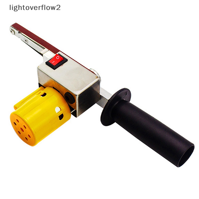 [lightoverflow2] Handheld Electric Belt Sander Mesin Amplas Angle Grinder Dengan Sabuk Amplas [ID]