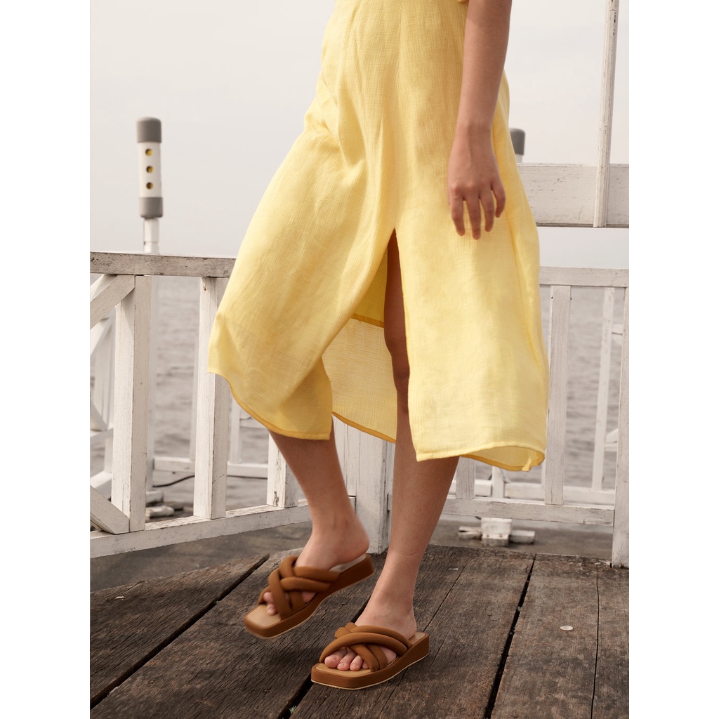 WATT  Sangria Ladies Dress - Yellow