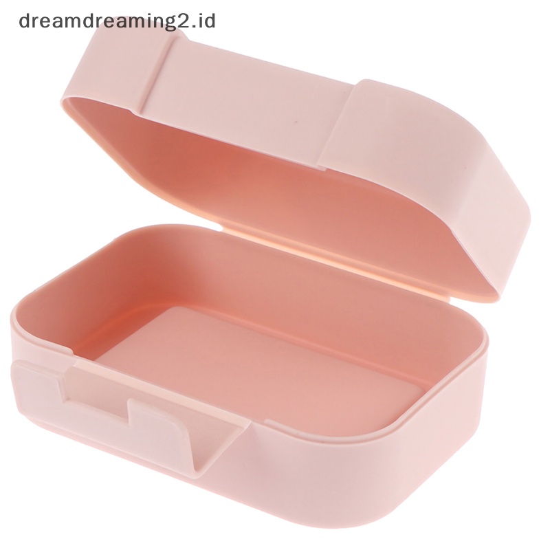 (drea) 1pc Tempat Sabun Cuci Piring Kamar Mandi Anti Air Portable Kotak Sabun Travel//