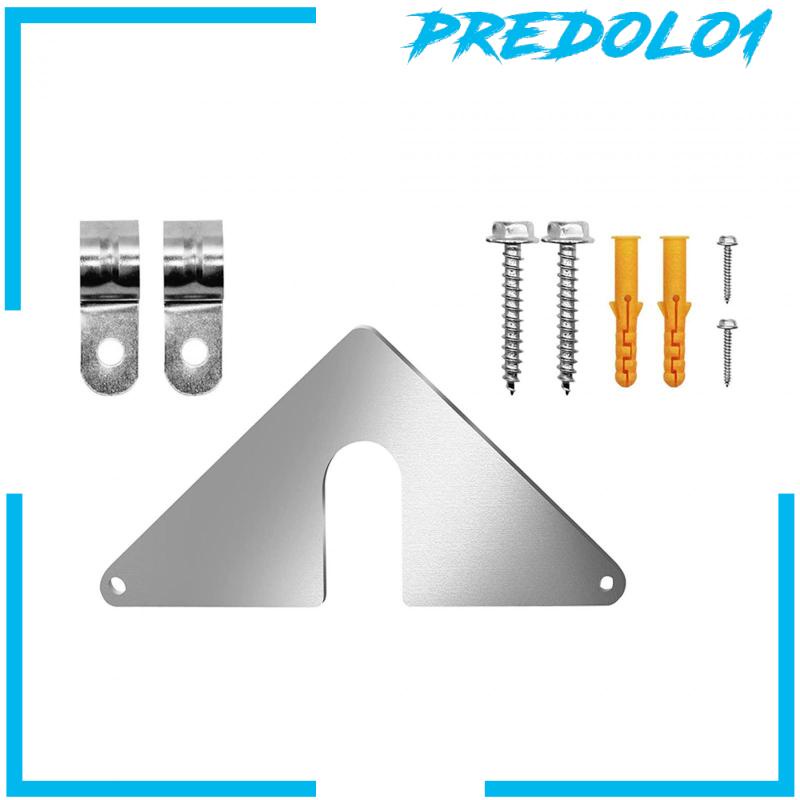 [Predolo1] Bibb Holder Selang Tanpa Melepas Keran Segitiga Faucet Mounting Plate