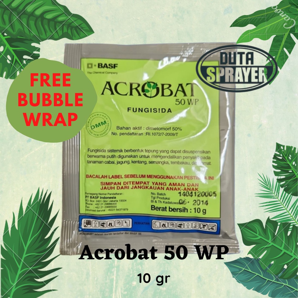 Acrobat 50 WP 10gr Fungisida Sistemik 10 gram