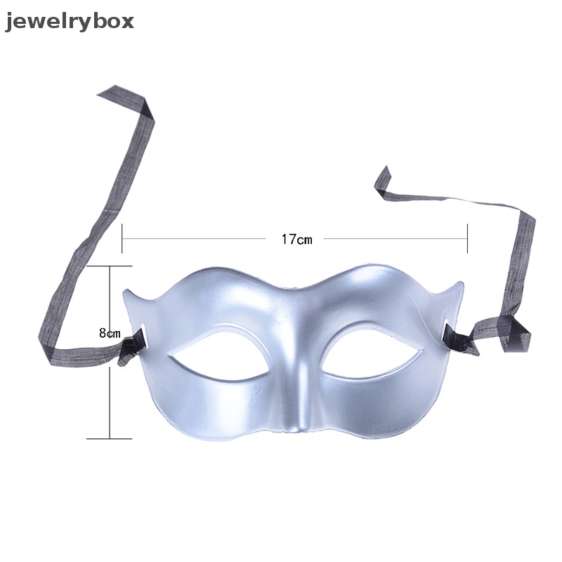 [jewelrybox] Mens Masquerade Bola Topeng Ventian Kostum Pesta Topeng Mata Fancy Dress Butik