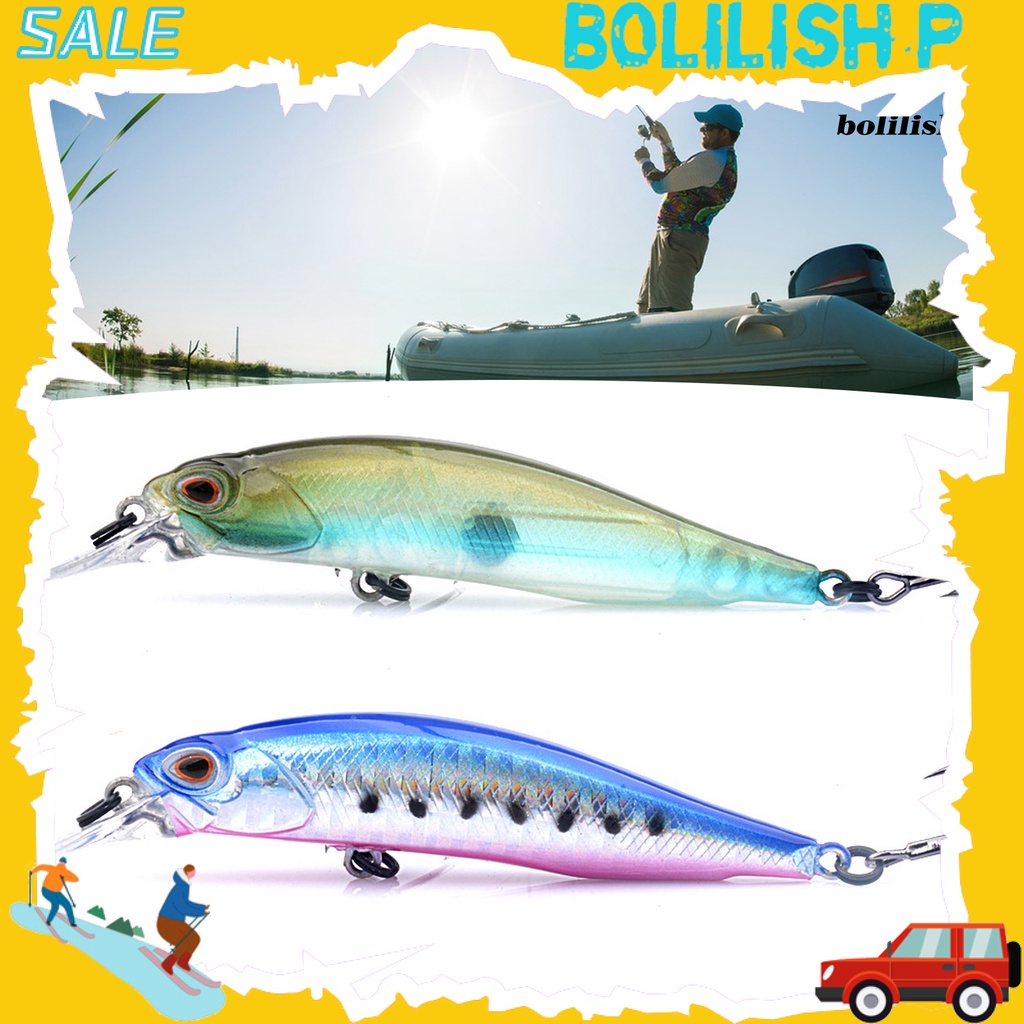 Bo-8.4g Umpan Umpan Kait Tajam Semua Aplikasi Air Meningkatkan Tingkat Memancing Built-in Ikan Kecil Hovering Colorful Artificial Lure Outdoor Fishing