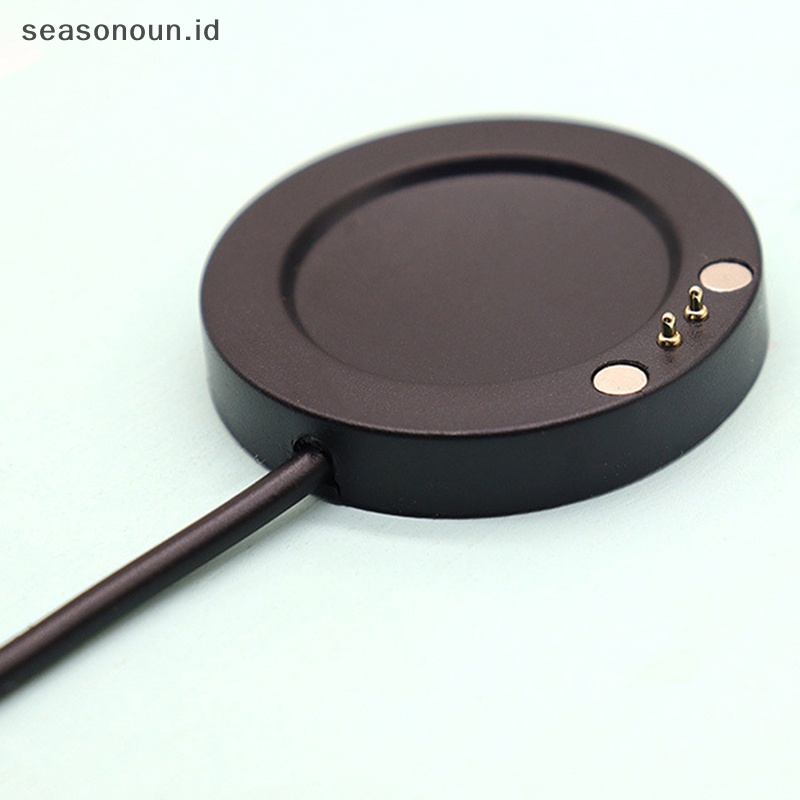 Seasonoun Smartwatch Charger Dock Stand Cradle Kompatibel Untuk T500+Plus T55+Pro.