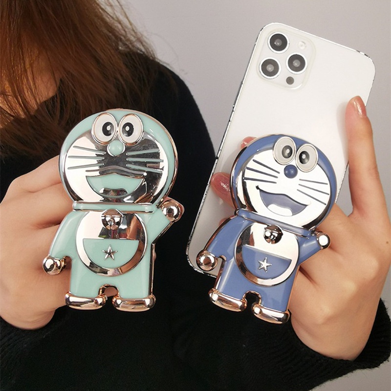 Kartun Doraemon Bracket Handphone Multifungsi Braket Handphone Mini Doraemon Desktop Bracket