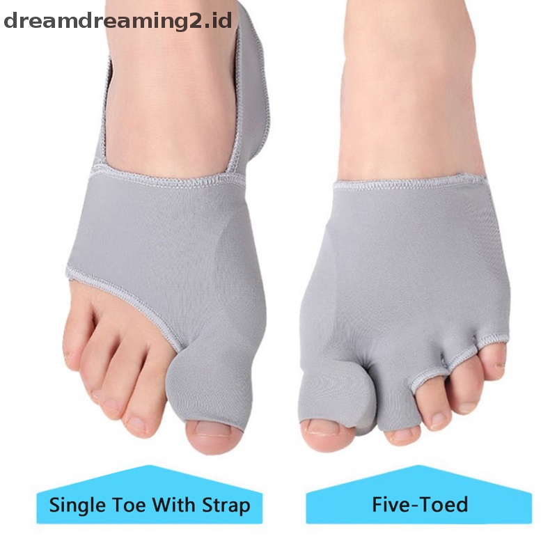 (drea) 1pasang Pemisah Jari Kaki Valgus Bunion Corrector Feet Tulang Thumb Adjuster Pedicure//