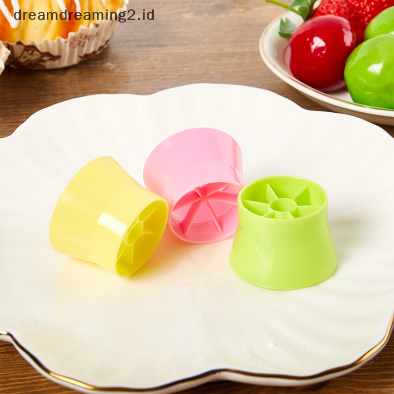 (drea) 3pcs Sausage Hot Dog Cutter Set Ham Pemotong Sosis Dapur Cutg Cetakan DIY//