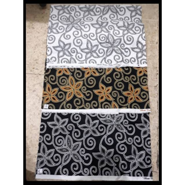 bahan batik katun 40s meteran