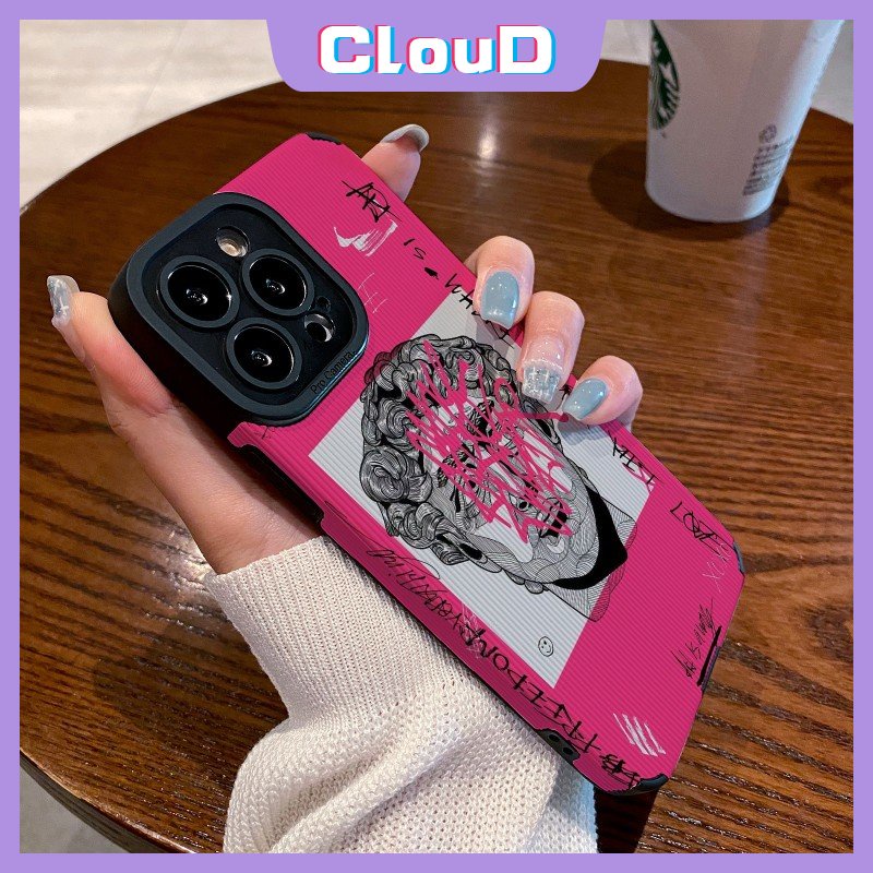 IPHONE Casing Kompatibel Untuk Iphone7 8 Plus XR 14 11 13 12 Pro Max 7Plus X XS Max Kartun Lucu Pretty Princess Barbie Mewah Tekstur Kulit Shockproof Silicone Soft Case