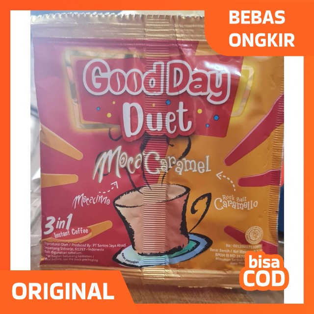 GOOD DAY DUET MOCA'CARAMEL 10 saset