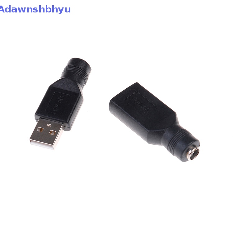 Adhyu 5V 5.5x2.1mm dc usb 2.0 Konektor Adaptor laptop Ke usb male/female converter ID