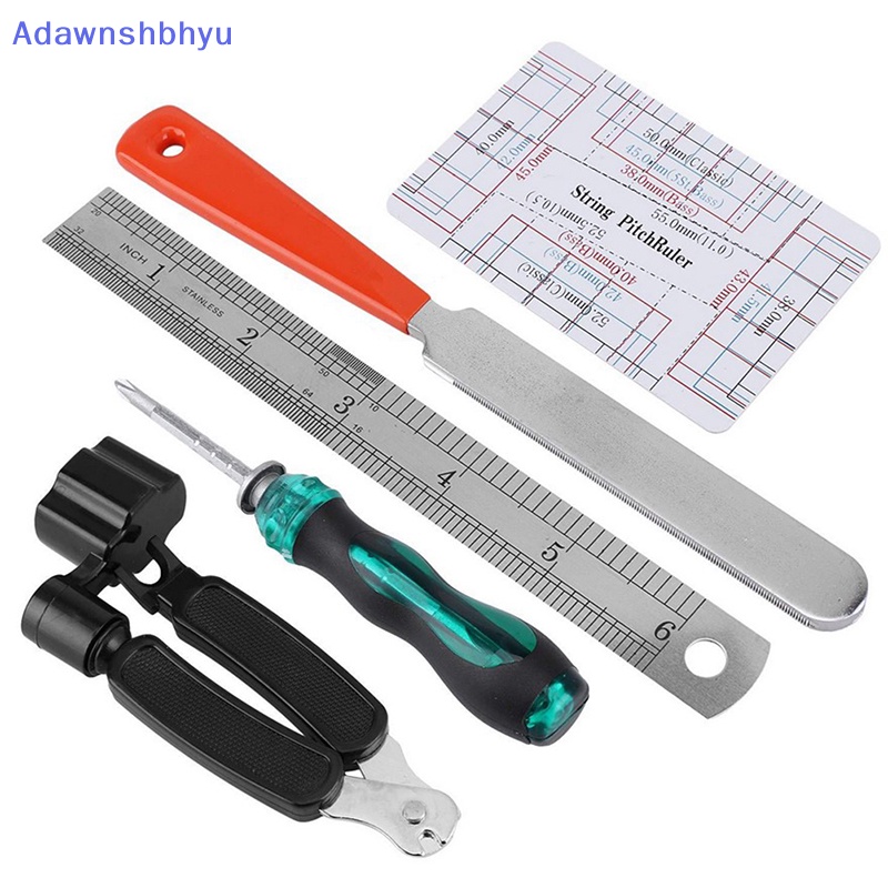 Adhyu Luthier Guitar Care Kit Repair Maintenance Tools Full Set Alat Gitar Tang ID