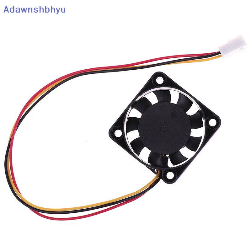 Adhyu 1Pc 401040mm 40 * 40 * 10kipas Pendingin 12V 0.8W 0.06A 3Pin Pendingin Heatsink Mini Fan ID