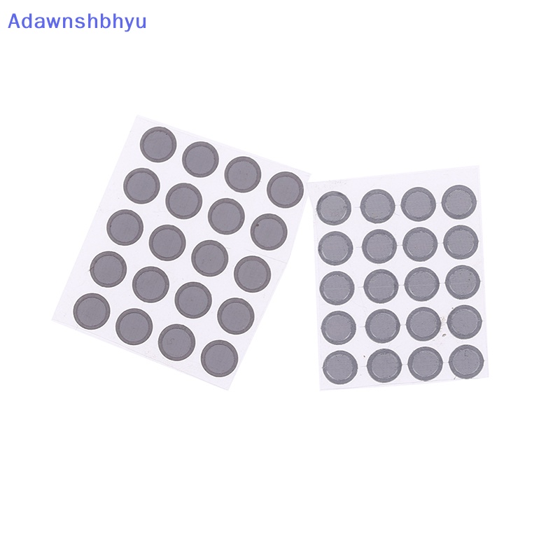 Adhyu 20pcs DIY Earphone Tuning Kertas Peredam Shell Depan Filter Mesh Meningkatkan ID Rendah