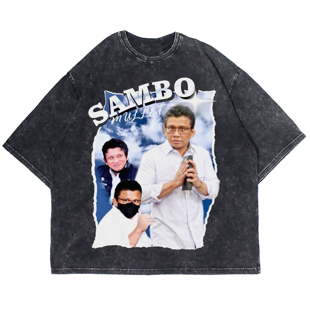 Patternmerch "ferdy sambo the lord" Oversize T-shirt | washed tee | kaos vintage