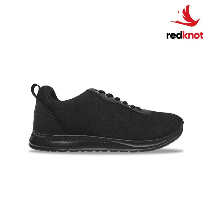 (COD) Redknot Expansion Hitam Sol Hitam Sepatu Sneakers Pria - Hitam Sol Hitam, 40