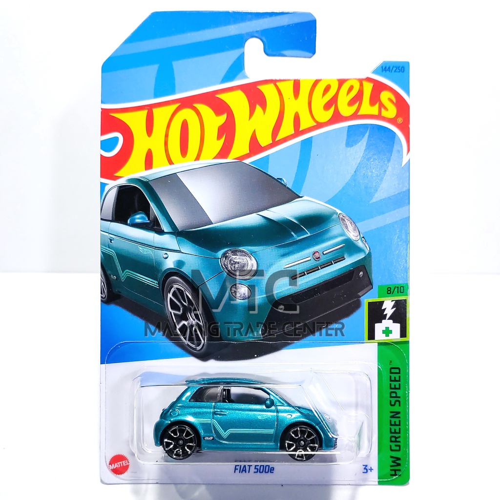 Hot Wheels Fiat 500e Green G 2023